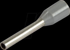 490210 Aderendhülsen, Ø 0,75 mm², 16 mm, grau, 100er-Pack