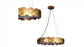 Lampa Wisząca Soho Gold 24W Led Ml6156 Milagro