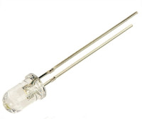 LED5W-12NN Dioda led 5 mm 12V standard biała [NN]