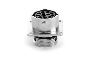 Złącze okrągłe 12-pinowe Standard Kabel Gniazdo Amphenol Industrial Żeńskie IP67 Ecomate RM