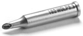 Soldering tip, solder depot, Ø 5.2 mm, (L x W) 30.5 x 2.3 mm, 0102WDLF23