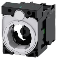 Podstawa uchwyt mocujący 3 bloki tworzywo styk 1Z LED zielony 6-24 V AC/DC SIRIUS ACT 3SU1501-1AG40-1BA0