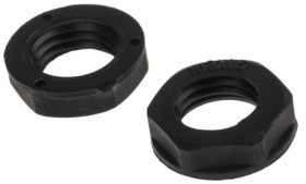 Nakrętka do dławnic kablowych, M12, IP68, kolor: Czarny, materiał: Nylon 66, RS PRO