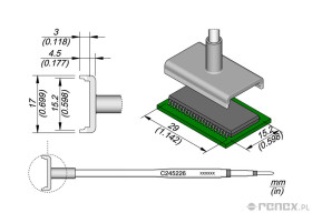 Grot C245226 do rączki JBC T245