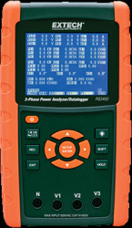 Data logging power analyzer, Extech PQ3450