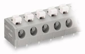 Listwa zaciskowa do płytek drukowanych 4-biegunowa szara raster 7,5mm 804-304 /40szt./