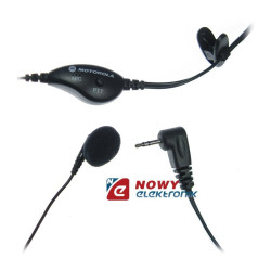 Mikrofon + słuch. z PTT do XTR m.in.do Motorola Radiotelefony