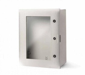 Obudowa STONE 800x600x250 IP66 drzwi transparentne, poliester 49168-T