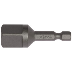 Teng ACCSDA1412 50mm Adaptor 1/4in Hex to 1/2in Square