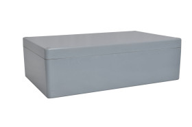 Obudowa Poliester wzmacniany włóknem szklanym szerokość zew. 250 mm długość zew. 600 mm wys. zew. 161 mm RS PRO IP66