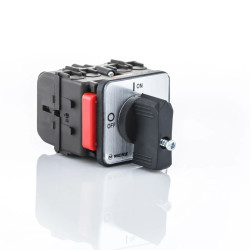 Łącznik krzywkowy 0-1 3P 16A IP55 do wbudowania ML016.3-TB/RG