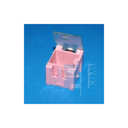 POJEMNIK MODUŁOWY ORGANIZER PK1 Z KLAPKĄ 26x31.5x21.5mm