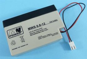 12V/0,8Ah 97x25x63 Z2P MWS AKUMU.AGM