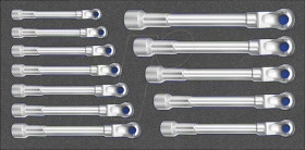 8164 1320 Pipe Head Spanners, 12-piece