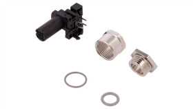 Złącze Okrągłe M12 Żeńskie Kątowe Montaż Tht 4Pin 250V T4145015041-001