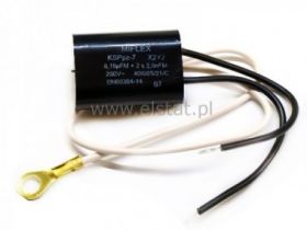 Kondensator przeciwzakłócen. 0,18uF +2x2,5nF
