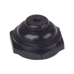 Black M12x0.75 Toggle Switch Waterpoof Cover W-75B