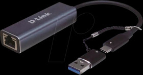 DUB-2315 Network card, USB-A / C, 2.5 Gigabit Ethernet, 1x RJ45