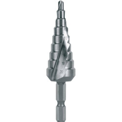 RUKO 101051H Step Drill Bit HSS 4-20mm High Performance Cutting Tool