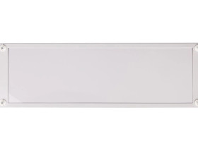 Osłona metalowa z plastikowym wypełnieniem 1000x300mm BPZ-FPP-1000/300-BL 134202