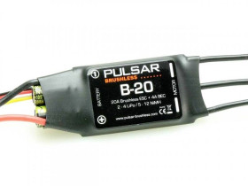 Regulator prędkości bezszczotkowy do modeli samochodów Pichler Modellbau PULSAR B-20 1 szt.