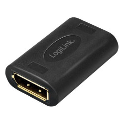 LogiLink CV0145 Adapter DisplayPort to DisplayPort Black Audio Visual Cable