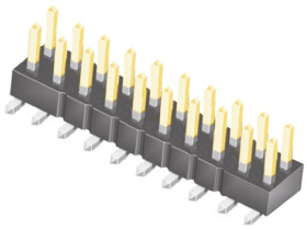 Złącze szpilkowe 20-pinowe raster: 2.54mm 2-rzędowe Samtec Montaż powierzchniowy 7.0A 475.0 V.