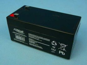 12V/3,4Ah 134x67x60 F1 XTREME AK.AGM