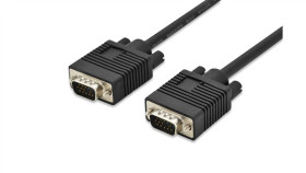 Kabel Połączeniowy Vga 1080P 60Hz Fhd Typ Dsub15/Dsub15 M/M Czarny 3M...