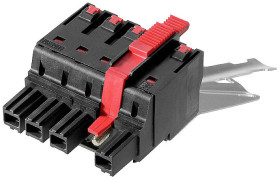 Weidmüller 2627810000 Obudowa złącza pin żeńskiego na kabel BUF 10.16IT/03/180MSF2SH160 AG BK BX, 20 szt.