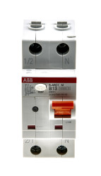 Wyłącznik nadprądowy MCB, Typ B, 1+N, 13A, 240V, na szynę DIN, ABB S-ARC1 M B13, S-ARC1 M