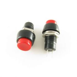 Przełącznik 1-stabilny OFF-(ON), czerwony