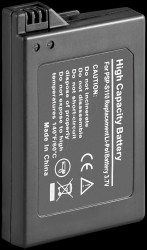 Rechargeable battery for Sony Playstation Portable PSP 2