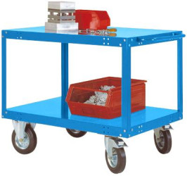Manuflex TP1071.5012 TP1071.5012 Wózek stołowy niebieski błyszczący (ral 5012)