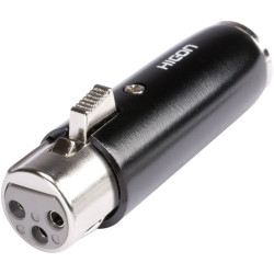 Hicon HI-X3MX3-FM XLR Adapter XLR Socket to Mini XLR Plug 1 pc