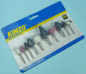 ZESTAW KAMIENI SZLIF.10-SZT KINZO KPL