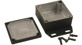 Obudowa Aluminium odlewane szerokość zew. 51 mm długość zew. 51 mm wys. zew. 25 mm Hammond IP65