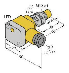 Turck Czujnik indukcyjny nie podtynkowy NAMUR NI5-EG12SK-Y1X