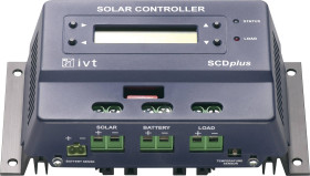 Solarny regulator ładowania IVT SCDplus 25A PWM 12 V, 24 V 25 A