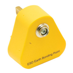 Bondline BP Earth Bonding Plug 1x 10mm Stud - No Resistor