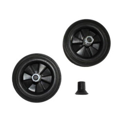 Aerotec 9420222 Compressor Wheel Set 125mm Diameter Plastic Rims