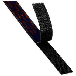 3M 7100279420 Dual Lock SJ3550CF Hook &amp; Loop Tape 1m x 25mm Black Sold per metre