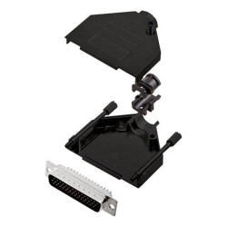 Encitech 6355-0102-03 D-Sub Pin Strip set 44 Pins Solder Bucket 180&#xB0;