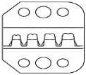 Die for crimp contacts, AWG 18-14, AMP 91337-2