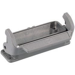 Harting 09 20 016 0301 Han&#xAE; 16 A Housing Bulkhead Mount Aluminium