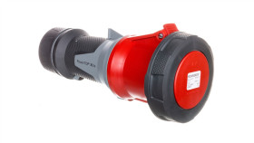 Gniazdo Przenośne Powertop Xtra 63A 4P 6H 400V Ip67 Zaciski Bezśrubowe Men14206