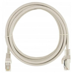 Patchcord S/FTP kat.7 PiMF kabel sieciowy LAN 2x RJ45 linka PoE szary 30m