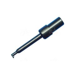 Chwytak-adapter MINI gniazdo 2mm H16E-BK 3A, czarny - 112030