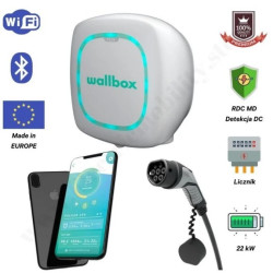 EVSE Stacja ładowania Wallbox Pulsar Plus 22kW Typu2 5m