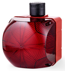 Zestaw sygnalizator akustyczny/brzęczyk 24 V AC/DC Czerwony AC, DC IP65 Montaż powierzchniowy 100